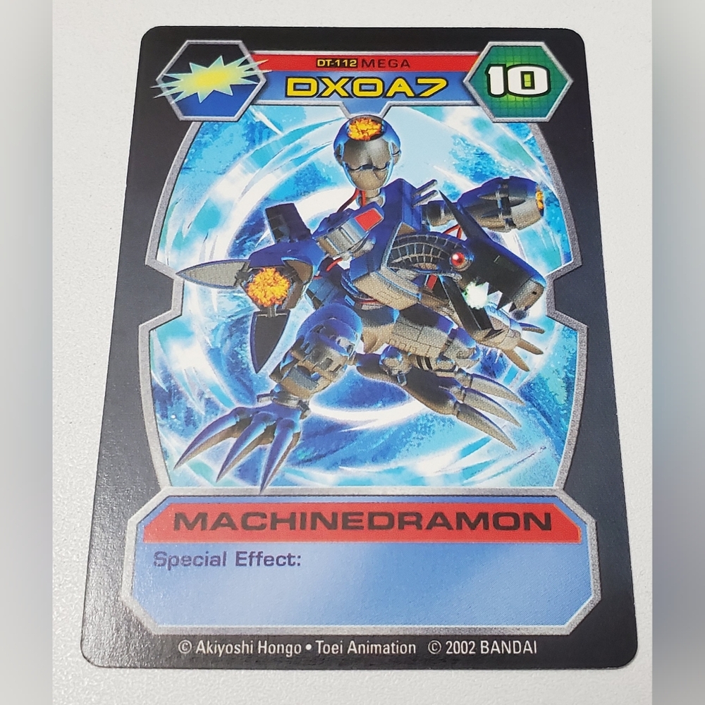 Machinedramon DT-112 | NM | Digimon D-Tector TCG Card